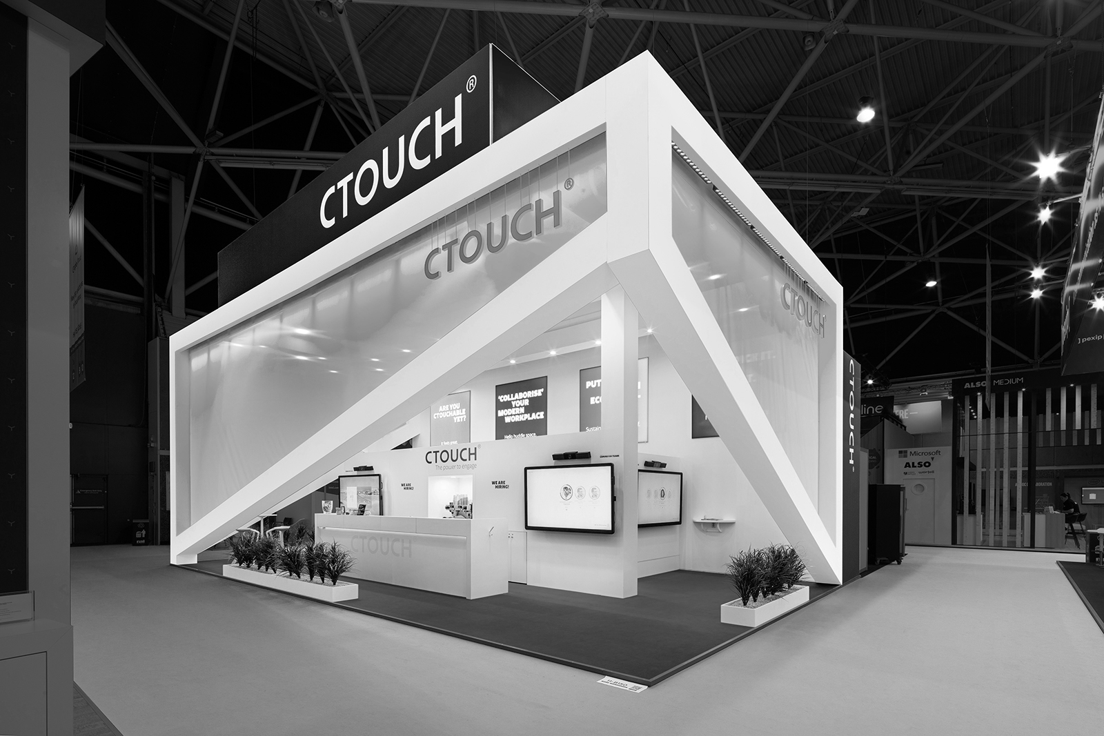 Beursstand ontwerpen voor Ctouch